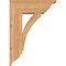 Ekena Millwork Thorton Traditional Smooth Bracket w/ Offset Brace, Western Red Cedar, 7 1/2"W x 20"D x 28"H BKT0806X20X28THR01SWR - alternate 4